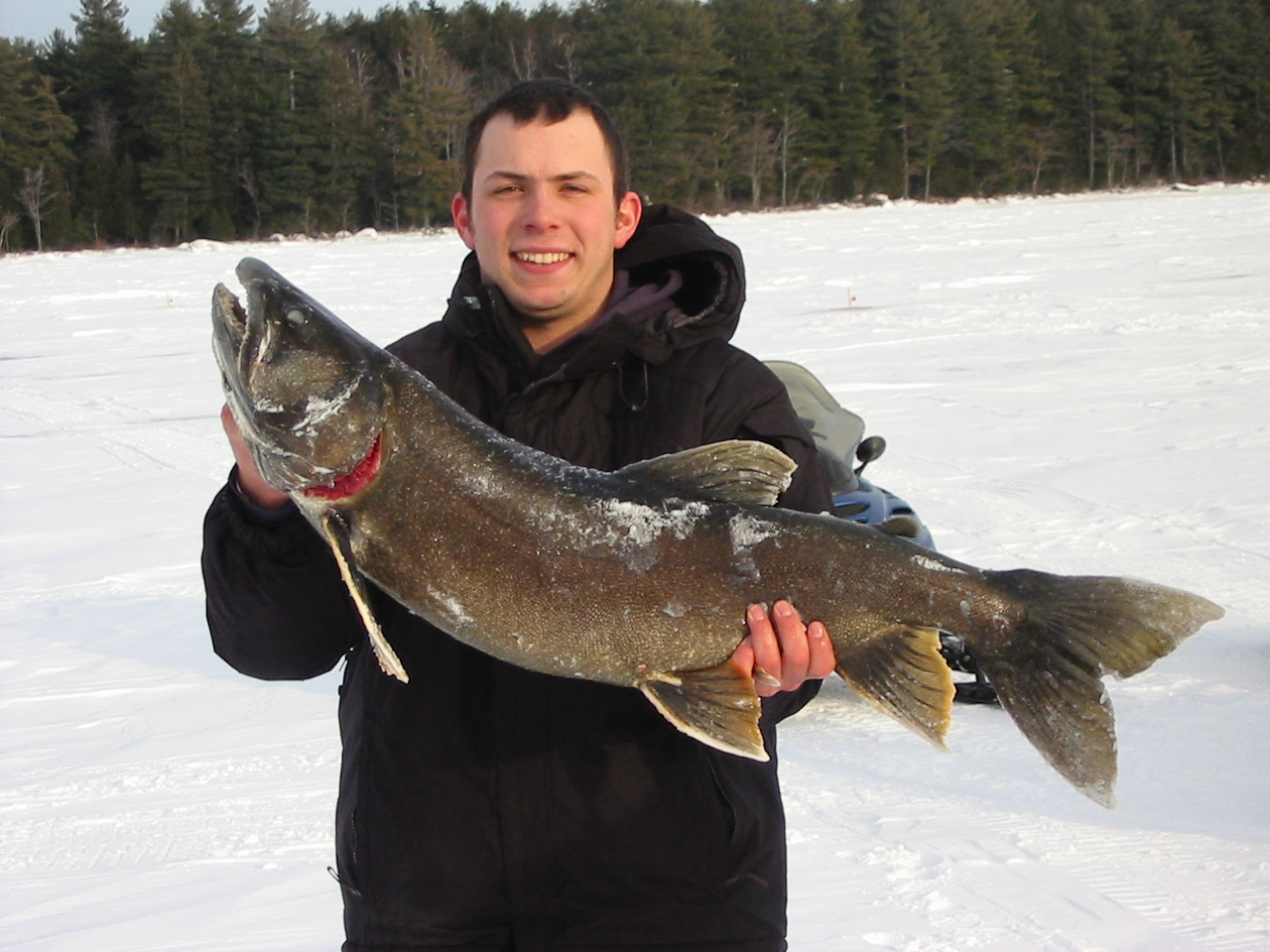 Ice Fishing Hotspots in Maine Northwoods Sporting Journal